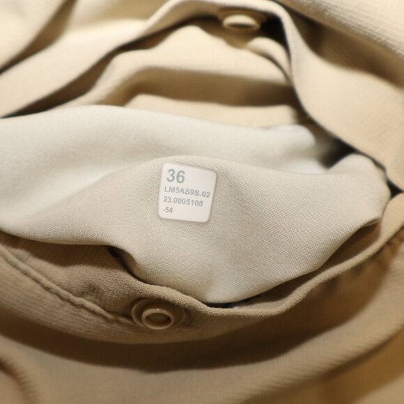 Lululemon Mens Commission Classic Tapered Golf Pants Ventilated Tan Size 36 - Picture 6 of 12